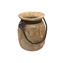 Wazon z drewna egzotycznego Dzban 22x17cm